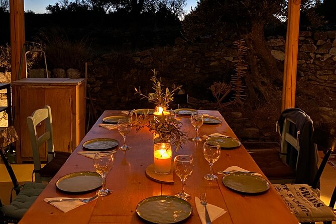 Naxos: Private Traditional Dining in the Olive Grove - Unlimited Wine and Beer for a Festive Atmosphere