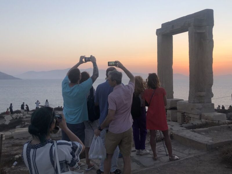 Naxos Town Sunset Walk - Key Points
