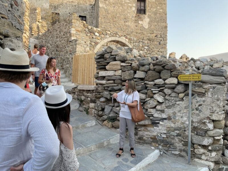 Naxos Town Sunset Walk - The Guide’s Storytelling Style and Local Knowledge