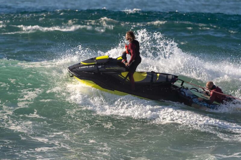 Nazaré Jet Ski Tour and Guiding with a Professional Big Wave Surfer - Riding the Waves on a Jet Ski with a Big Wave Surfer