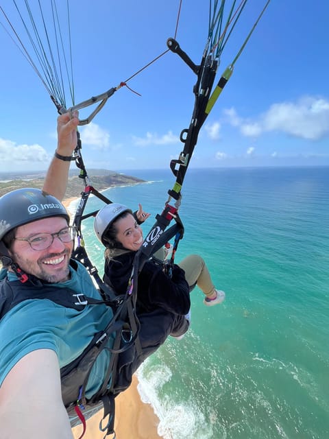 Nazare: Paragliding tandem flight - The Flight Experience: From Takeoff to Soaring