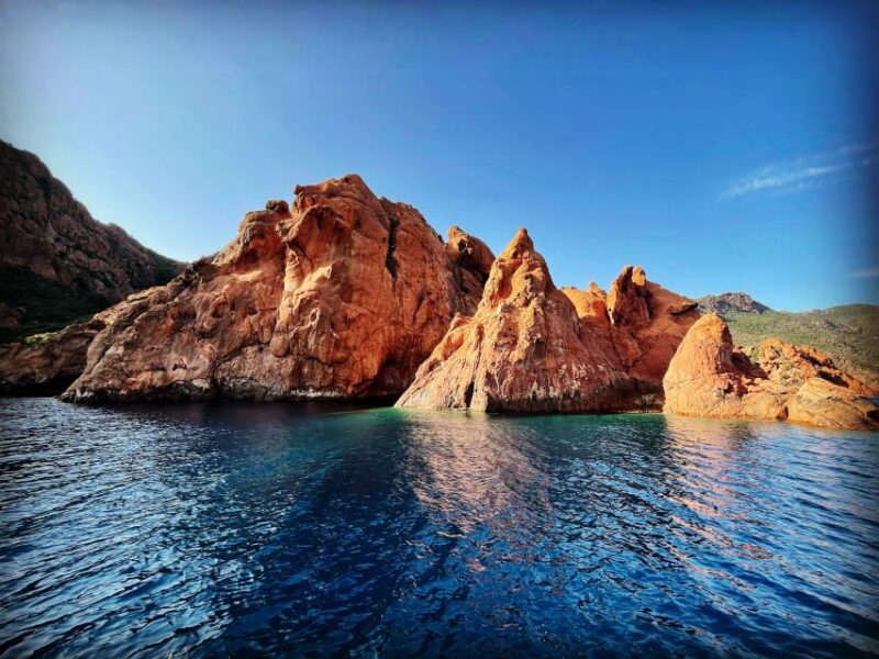 Near Ajaccio : Cruise to Piana Scandola cliffs and Girolata - Discover the UNESCO-listed Scandola Nature Reserve