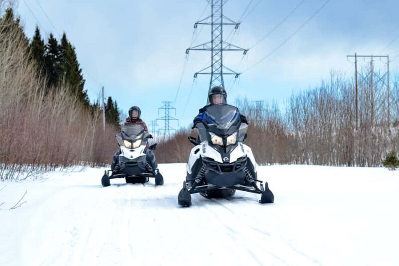 Near Tadoussac: Mont Valin and Saguenay Fjord Mini Snowmobile Raid - Discover the Thrill of the Mont Valin and Saguenay Fjord Mini Snowmobile Raid