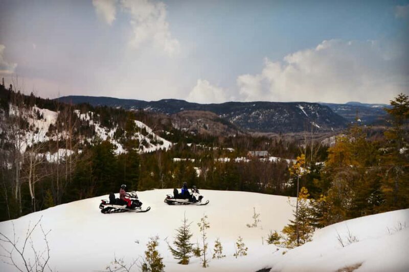Near Tadoussac: Mont Valin and Saguenay Fjord Mini Snowmobile Raid - Key Points
