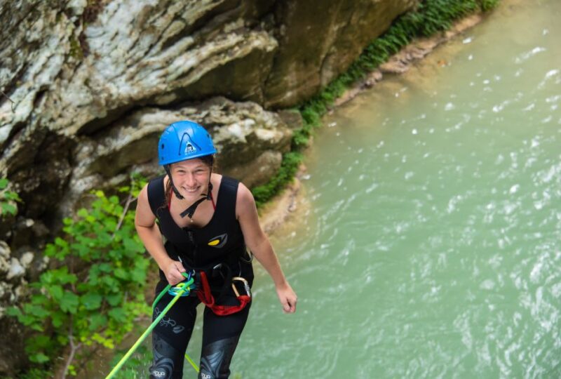 Neda: Canyoning Adventure - What’s Included: Safety Gear, Photos, and Food