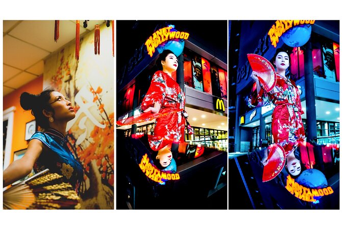 Neon Night Cyberpunk Photoshoot in Soho and the Banksy Tunnel - Visiting the Banksy Tunnel for Graffiti Art Photography