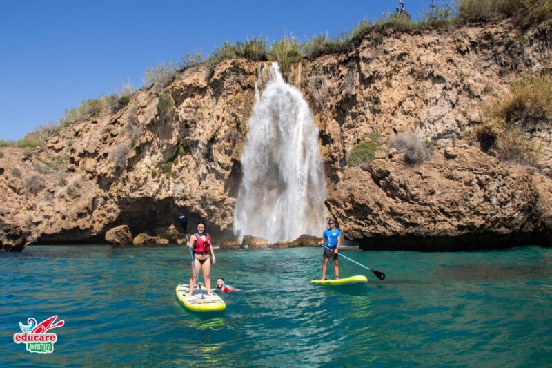 Nerja: Maro Waterfall Boat Trip with Paddleboarding & Drink - Nerja: Maro Waterfall Boat Trip with Paddleboarding & Drink