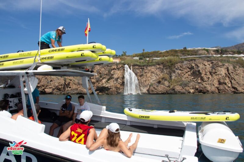 Nerja: Maro Waterfall Boat Trip with Paddleboarding & Drink - Exploring the Cliffs of Maro-Cerro Gordo by Boat