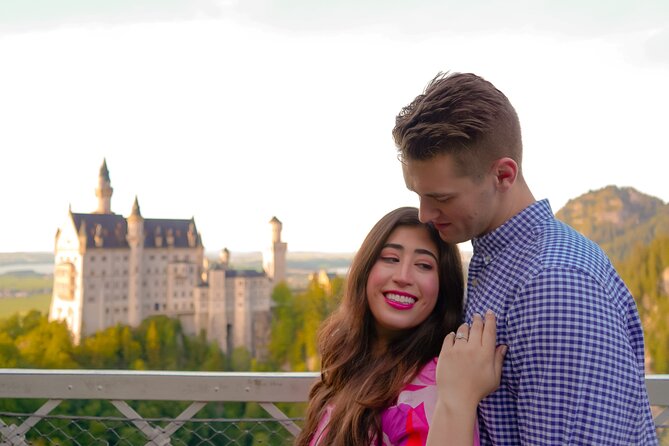 Neuschwanstein Castle Photo Shoot Couple Photo Shoot - A Personalized Photo Session at Neuschwanstein Castle for $368.90