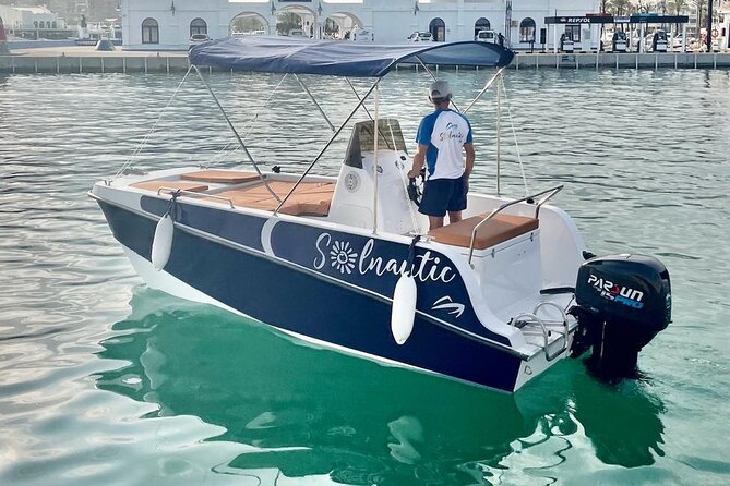 New 2025!! Unlicensed boat for dolphin watching - Explore Malaga’s Coast with a Brand New Unlicensed Boat