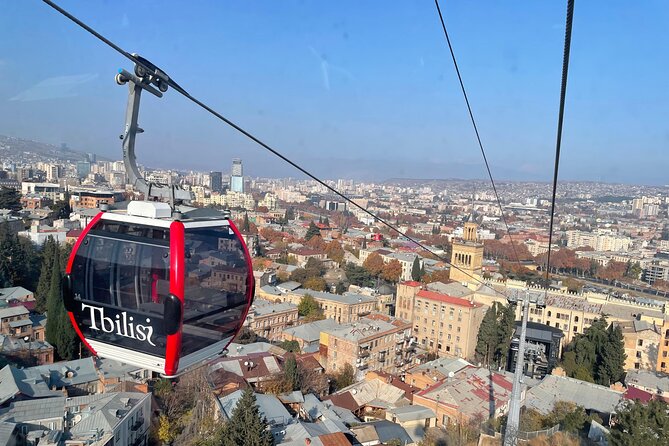 New Cable Car Mtatsminda with Three Lagidze Lemonade Tasting - Scenic Cable Car Ride with Panoramic City Views