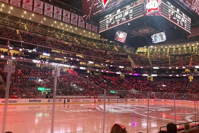 New Jersey Devils Ice Hockey Game at Prudential Center - The Impact of the Stadium’s Locale and Local Culture