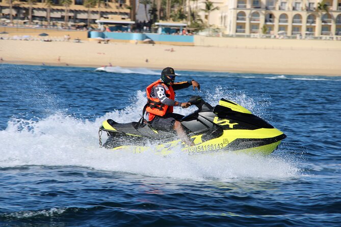 New Jetski Adventure in Cabo San Lucas Bay with Hotel Pickup 1hr - Thrilling Jetski Tour in Cabo San Lucas Bay with Hotel Pickup and Safety Features