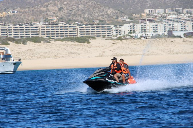 New Jetski Adventure in Cabo San Lucas Bay with Hotel Pickup 1hr - Scenic Highlights and Marine Life Encounters