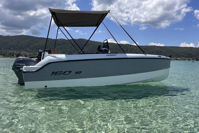 New modern License Free Boat Rental in Paros - Meeting Point and Booking Convenience in Aliki