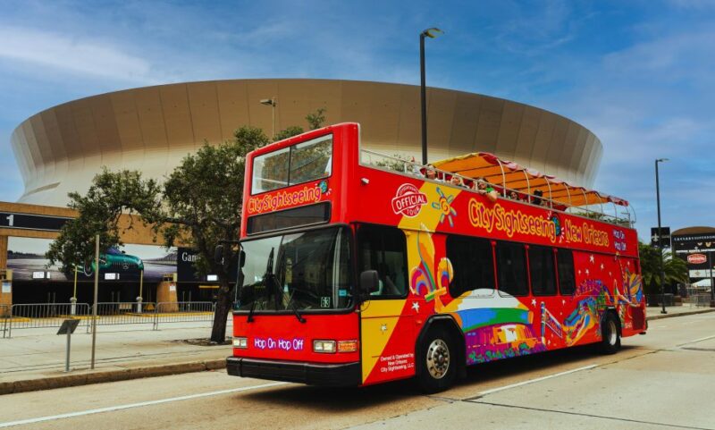 New Orleans: 2 or 3 Day Hop-On Hop-Off Bus with Walking Tour - Accessibility and Physical Considerations