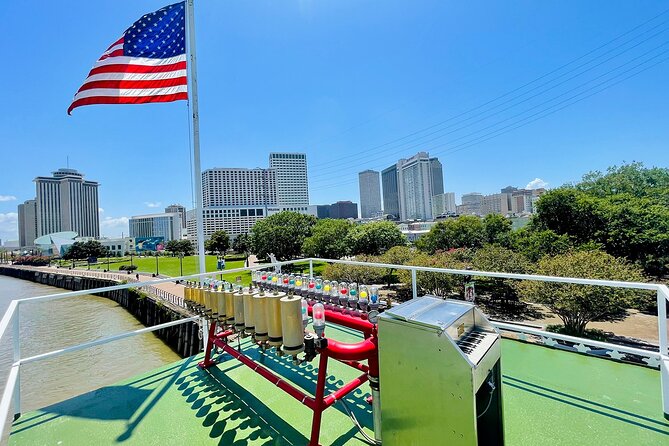New Orleans 75-Minute Riverboat Sightseeing Cruise - Open-Air Upper Deck and Onboard Amenities