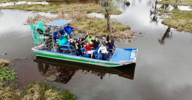 New Orleans: Airboat Swamp & City and Katrina Tour Combo - Thrilling High-Speed Airboat Ride in the Bayou