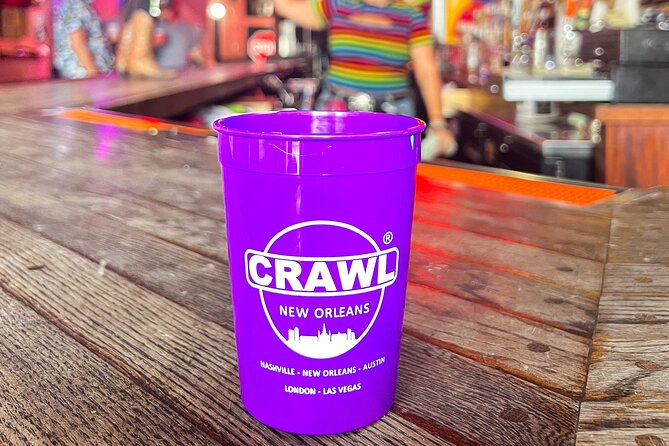 New Orleans Bourbon Street Bar Crawl w/ Shots & Souvenir Cup - Arriving on the World-Famous Bourbon Street
