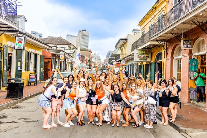 New Orleans Bourbon Street Bar Crawl w/ Shots & Souvenir Cup - Included Stops and Experience at Various Bars