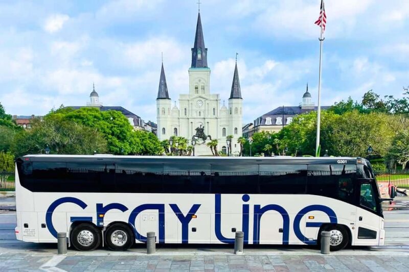 New Orleans: City Tour & Steamboat Daytime Jazz Cruise Combo - Highlights of the City Tour through French Quarter, Cemetery #3, and Garden District