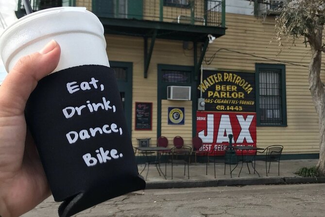 New Orleans History of Drinking Cocktail Bike Tour - Key Points