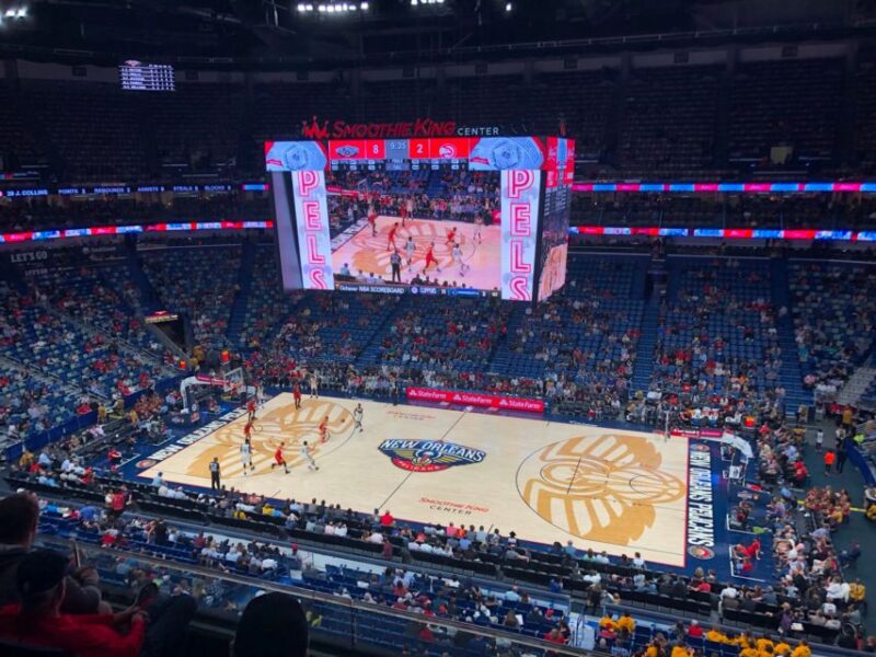 New Orleans: New Orleans Pelicans Basketball Game Ticket - Important Venue Rules and Restrictions