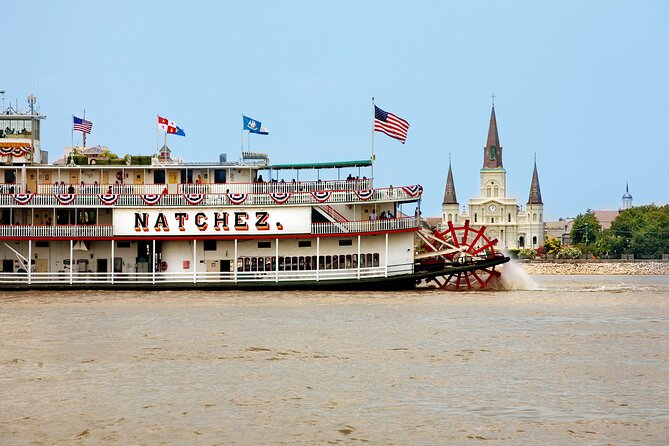 New Orleans Steamboat Natchez Jazz Cruise - Optional Creole Buffet Lunch