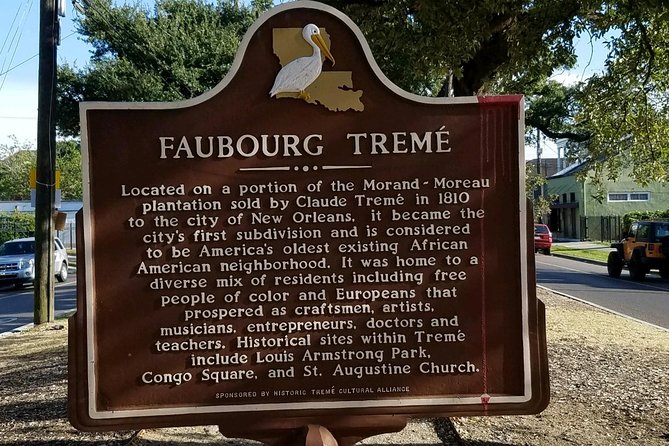 New Orleans Treme' Walking Tour - Discovering the Origins of Treme Neighborhood
