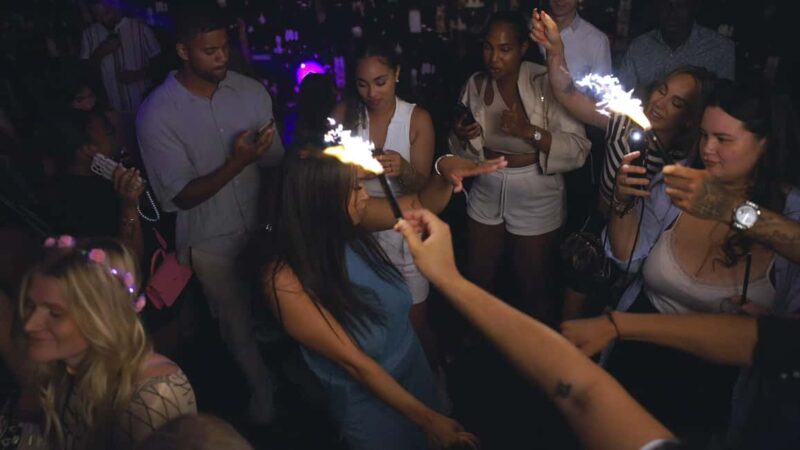 New Year's Eve Party at Q-Factory - VIP Experience: Champagne, Fruits, and Lounge Comforts