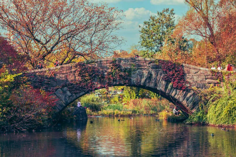 New York: Central Park Small Group Walking Tour - Romantic Scenery at Bow Bridge and the Lake