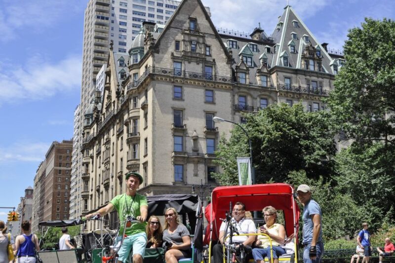New York City: Central Park Private Pedicab Tour - Explore Famous Central Park Landmarks in a 1-Hour Ride