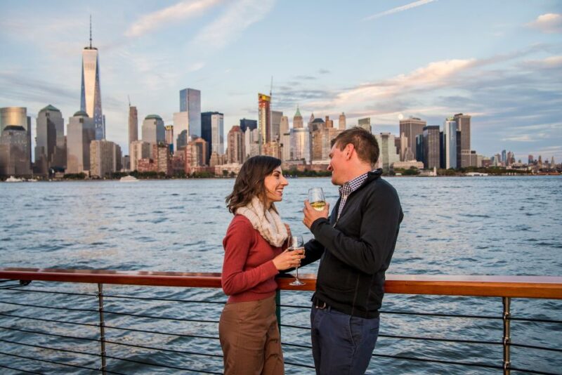 New York City Champagne, Cheese, Caviar & Sightseeing Cruise - Champagne, Artisan Cheese, and Caviar Tasting