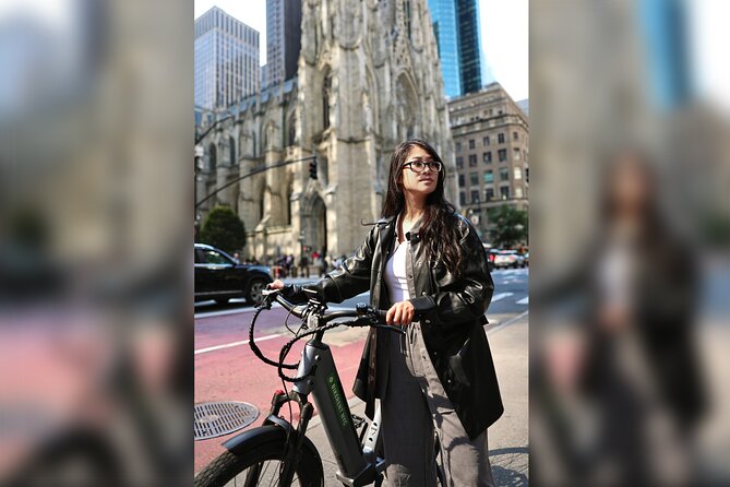 New York City E Bike Rentals - Riding a Giant E-bike in Manhattan and Brooklyn