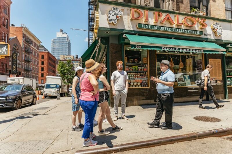 New York City: Little Italy Italian Food Tasting Tour - Visiting Di Palo’s: A Century-Old Italian Food Store