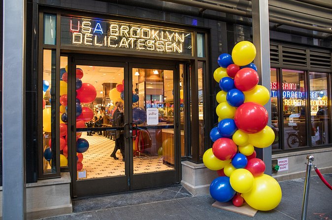 New York City Lunch at USA Brooklyn Deli in Times Square - All-Inclusive Price with No Hidden Fees