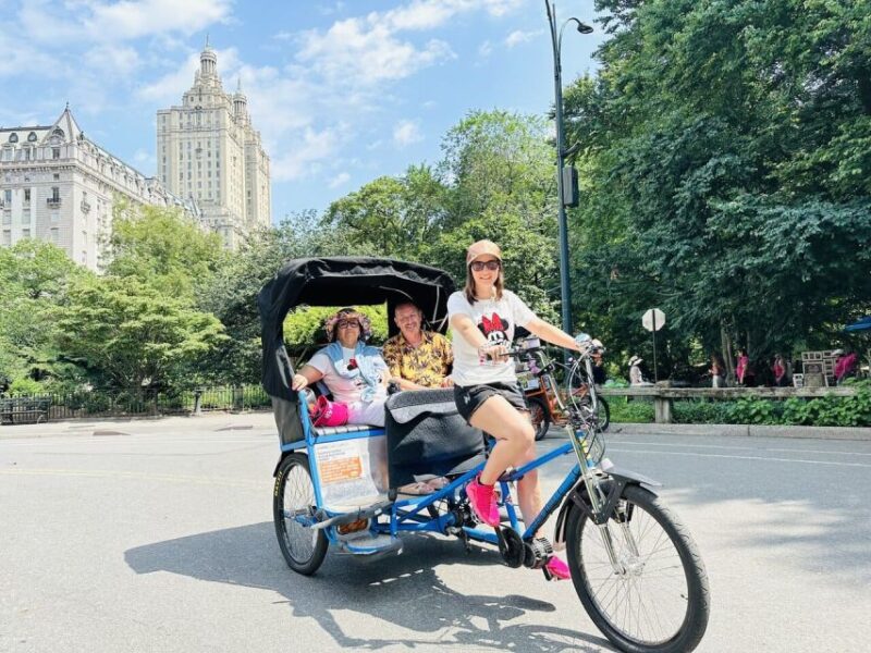 New York City: Private Central Park Pedicab Tour - Tour Pacing and Flexibility