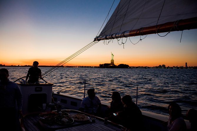 New York City Sunset Sail to the Statue of Liberty - Key Points