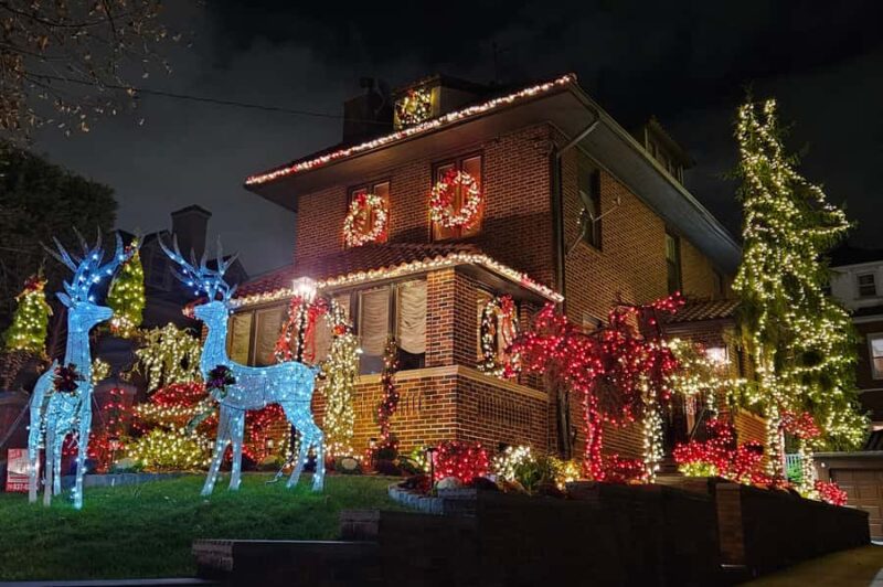 New York: Dyker Heights Christmas Lights Guided Walking Tour - Distribution of the Lights and Most Notable Displays