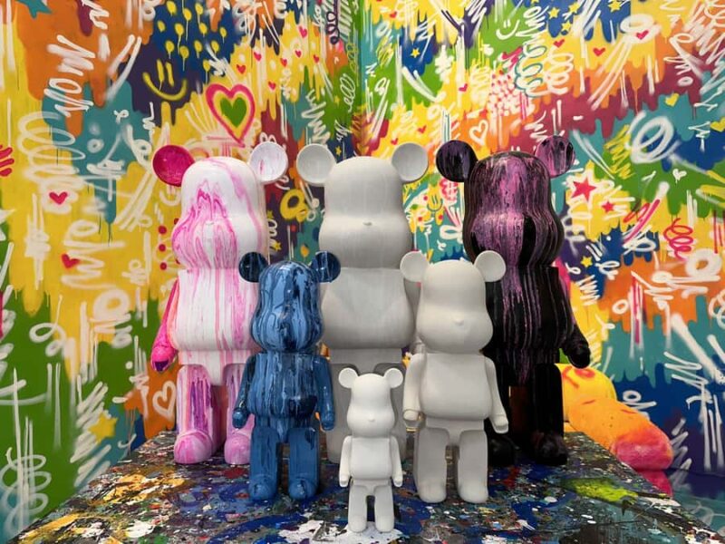 New York: Fluid Bear Painting Private Workshop - Key Points