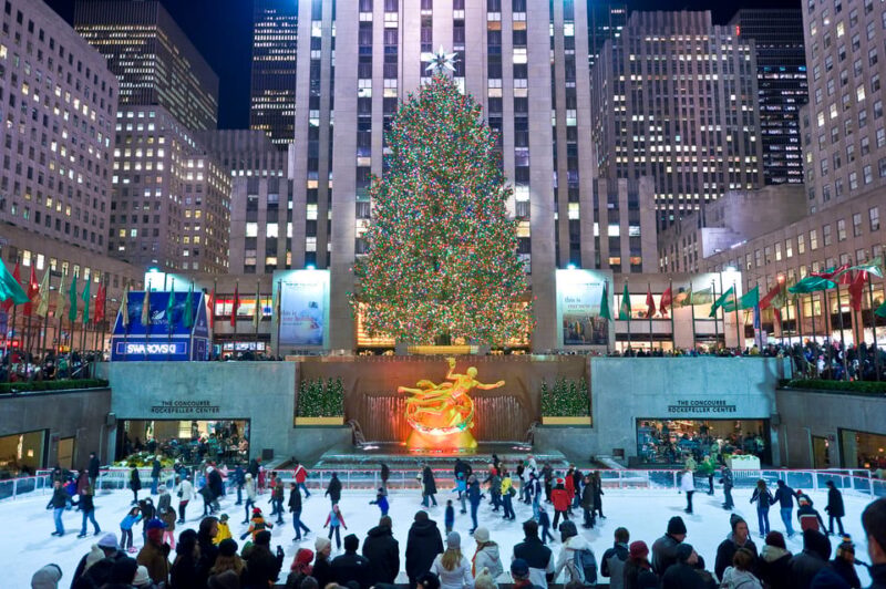 New York Holiday Lights & Grand Central - The Optional Bus Tour of Manhattan and Brooklyn Sights