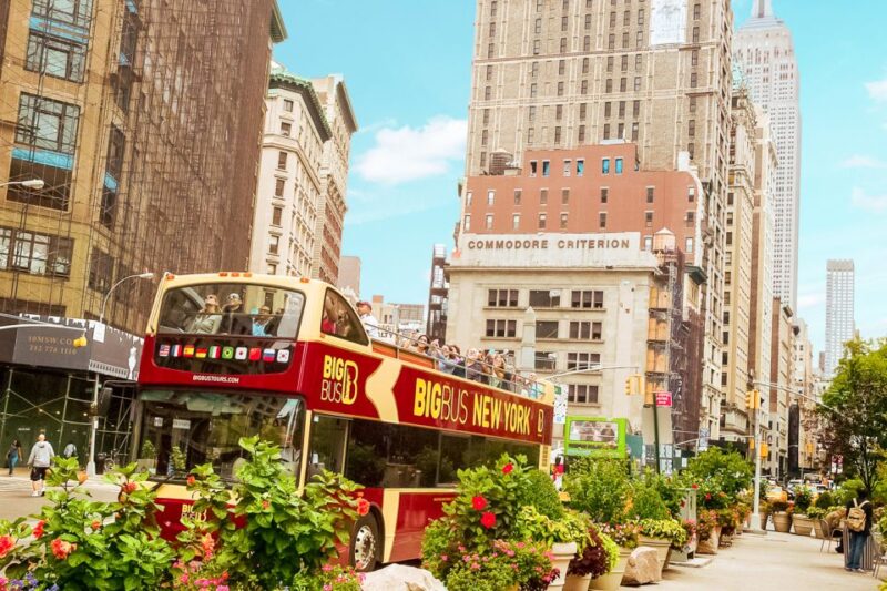 New York: Hop-on Hop-off Sightseeing Tour by Open-top Bus - Timing and Pacing