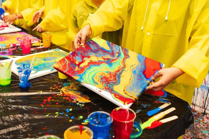 New York: Private Fluid Art Class with Supplies - What to Expect During Your Fluid Art Session