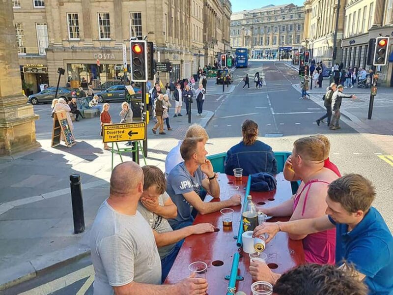 Newcastle: Beer Bike Tour with Drinks - Key Points