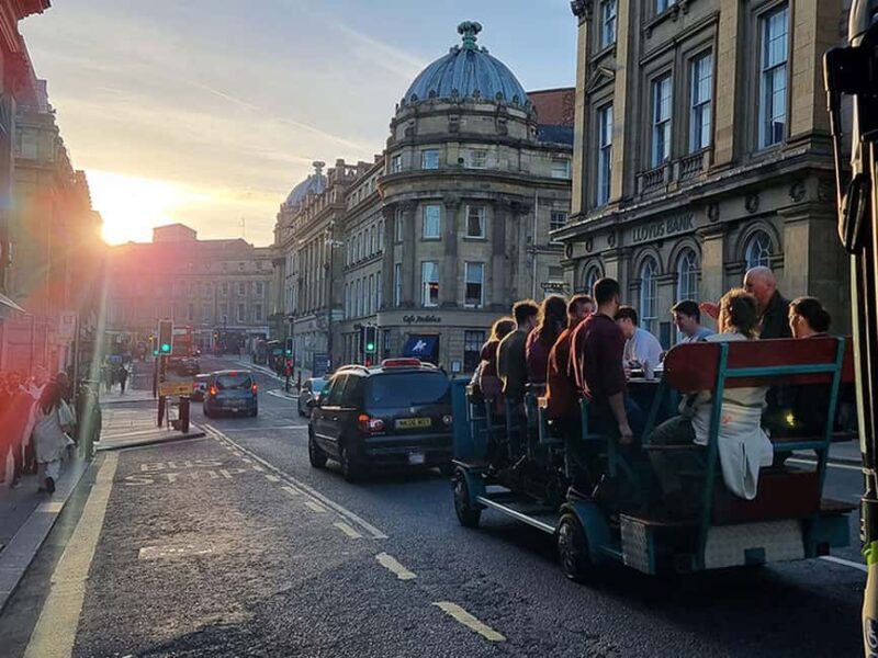 Newcastle: Beer Bike Tour with Drinks - The Value of a City-Style Party on the Beer Bike