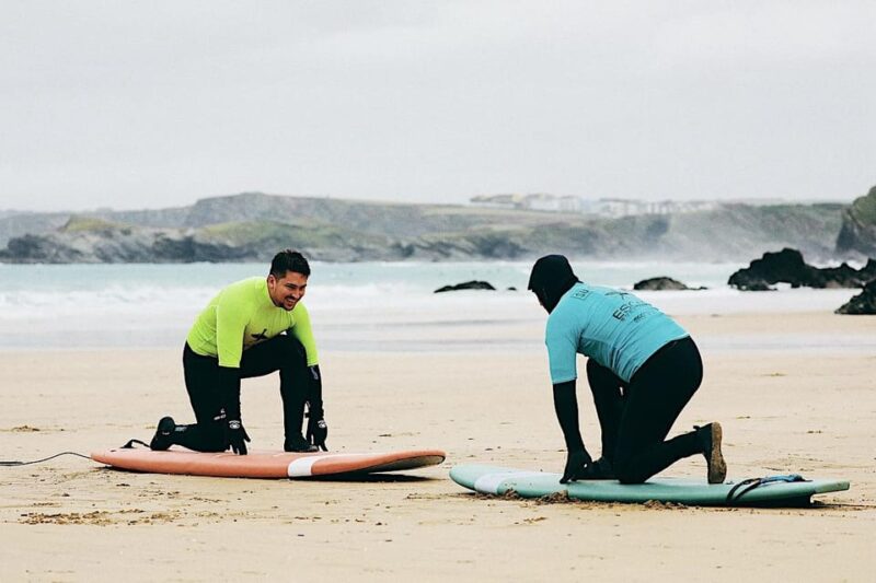 Newquay: 2hour Surf Experience - Private 1:1 or 2:1 lesson - All Equipment and Facilities Included for a Smooth Experience