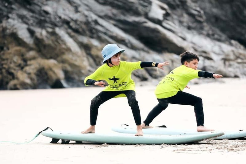 Newquay: Kids Surf Lessons, For 8-13 Years. Fun & Safe! - The Experience Provider: Escape Surf School