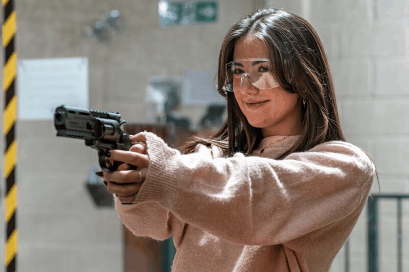 Newton Abbot: Rifle, Pistol and Simulator Combo Package - Key Points