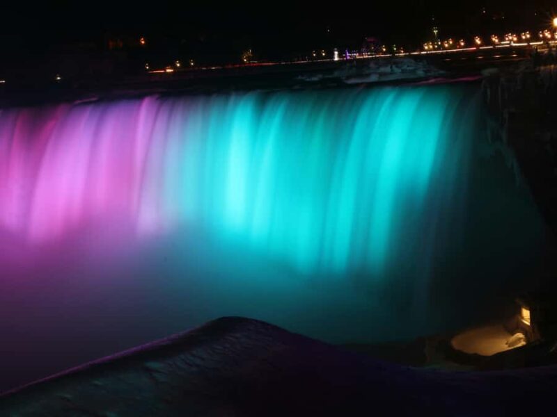 Niagara Falls After Dark Intercity Transfer from Boston - Logistics and Travel Comfort