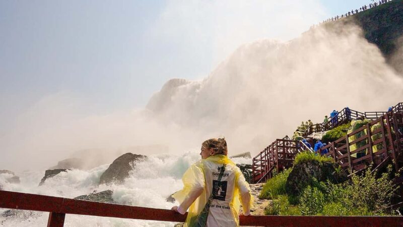 Niagara Falls: Premium Tour, Boat & Journey Behind the Falls - Skylon Tower: Panoramic Views and Photo Opportunities